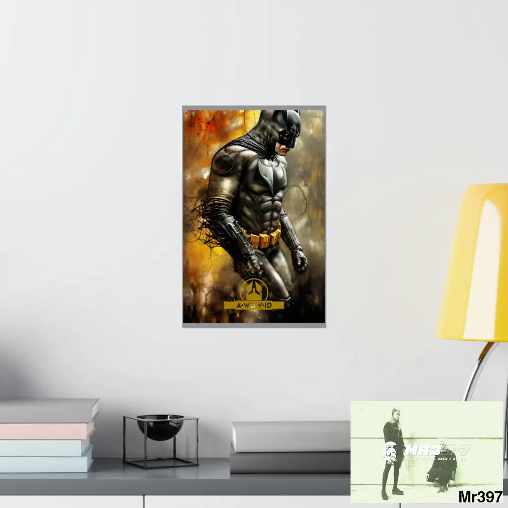 A Who Dares Wins ID RSF Super Resolution Batpain Steampunk Graphic Matte Vertical Posters 11’’ x 17’’ / Matte Poster
