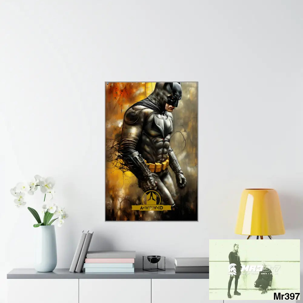 A Who Dares Wins ID RSF Super Resolution Batpain Steampunk Graphic Matte Vertical Posters 24″ x 36″ / Matte Poster