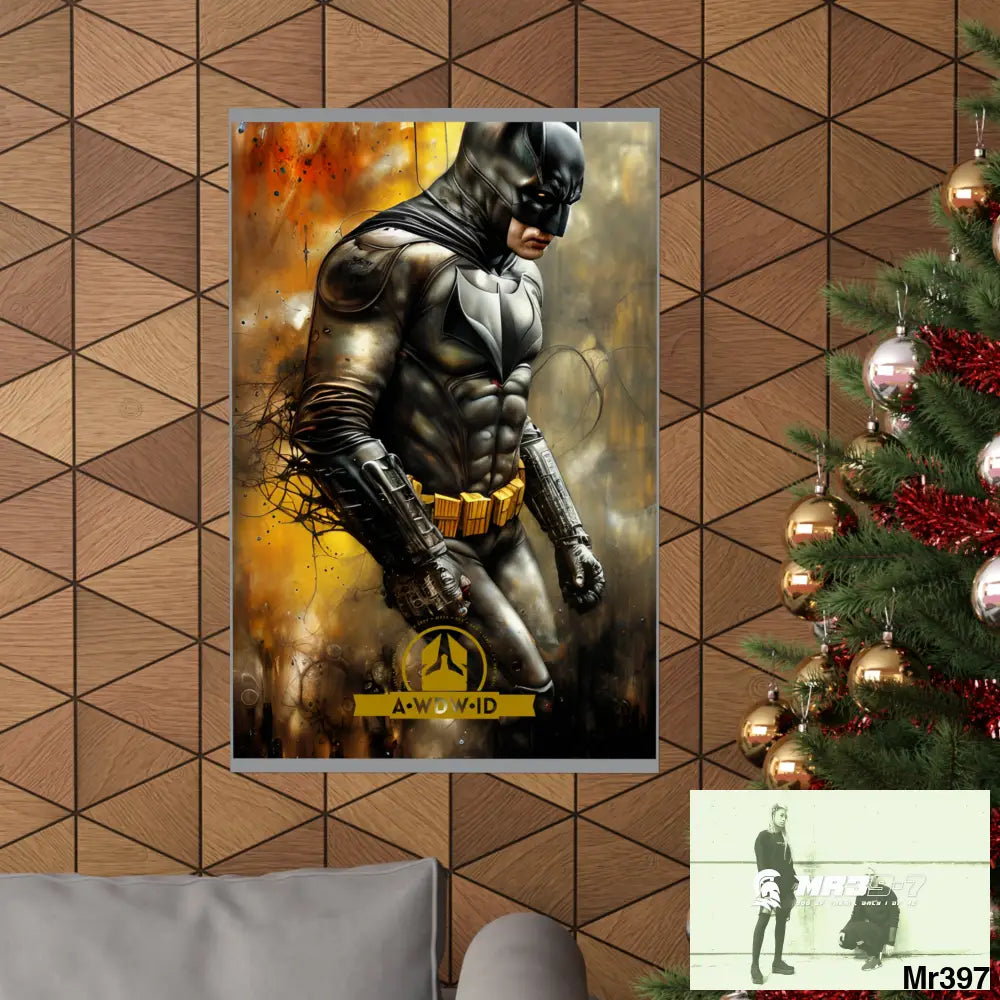 A Who Dares Wins ID RSF Super Resolution Batpain Steampunk Graphic Matte Vertical Posters Poster