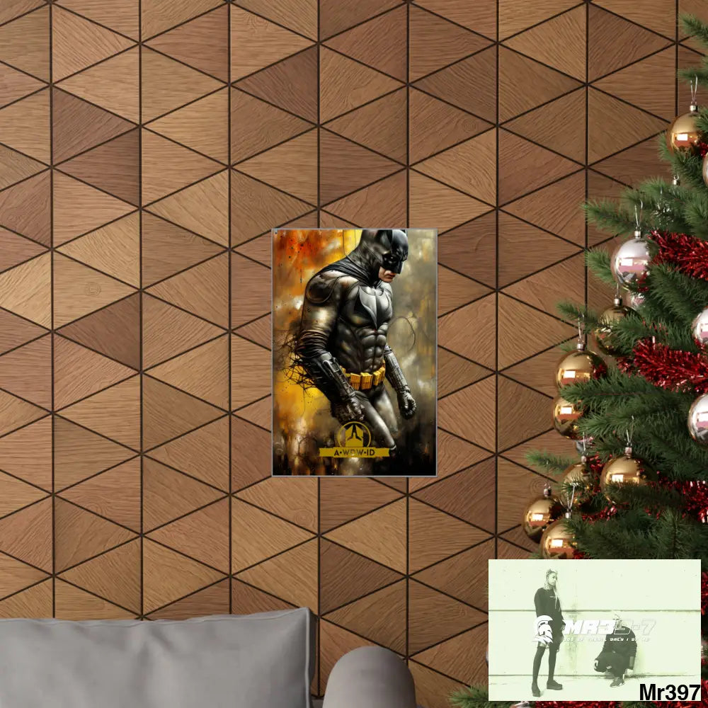 A Who Dares Wins ID RSF Super Resolution Batpain Steampunk Graphic Matte Vertical Posters Poster