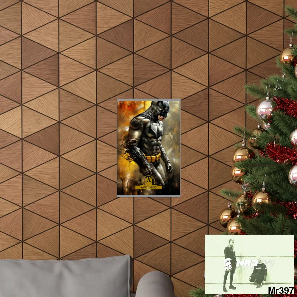 A Who Dares Wins ID RSF Super Resolution Batpain Steampunk Graphic Matte Vertical Posters Poster