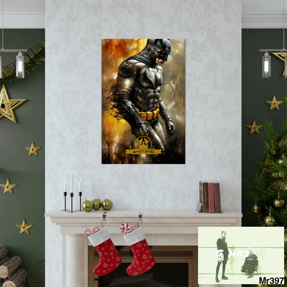 A Who Dares Wins ID RSF Super Resolution Batpain Steampunk Graphic Matte Vertical Posters Poster