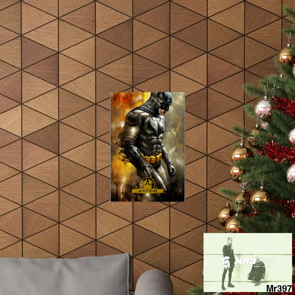 A Who Dares Wins ID RSF Super Resolution Batpain Steampunk Graphic Matte Vertical Posters Poster