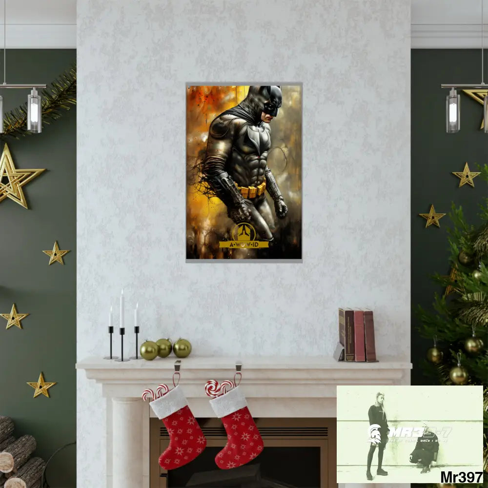 A Who Dares Wins ID RSF Super Resolution Batpain Steampunk Graphic Matte Vertical Posters Poster