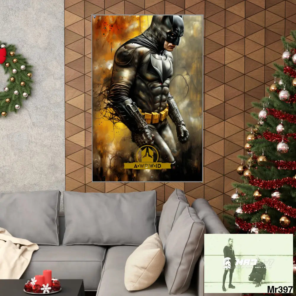 A Who Dares Wins ID RSF Super Resolution Batpain Steampunk Graphic Matte Vertical Posters Poster