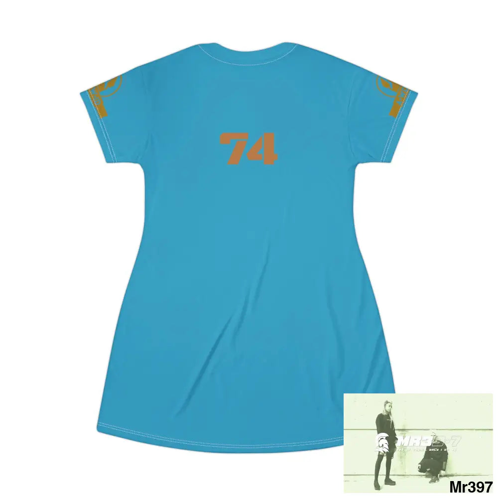 A Who Dares Wins ID RSF T-Shirt Dress (AOP) All Over Prints