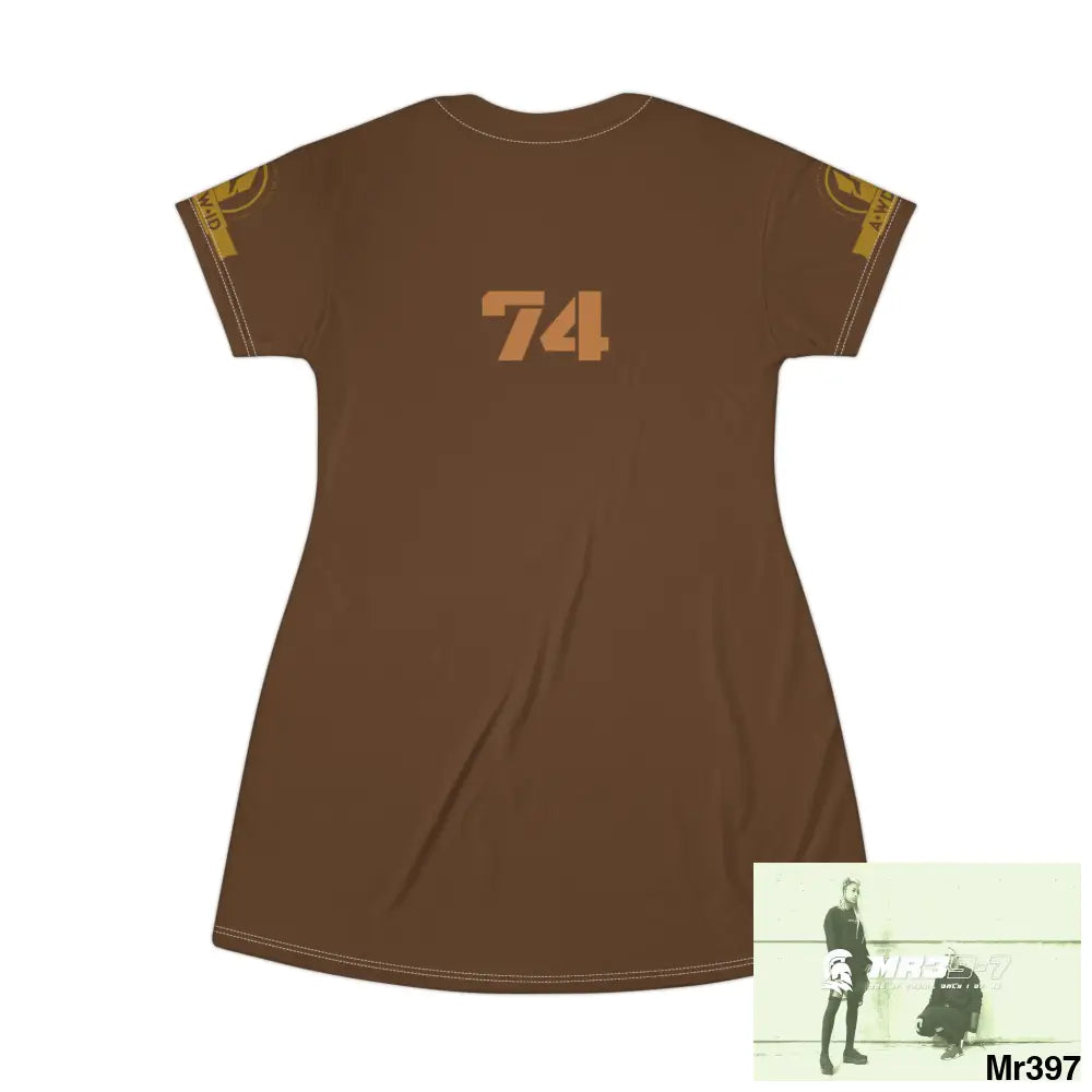 A Who Dares Wins ID RSF T-Shirt Dress (AOP) All Over Prints