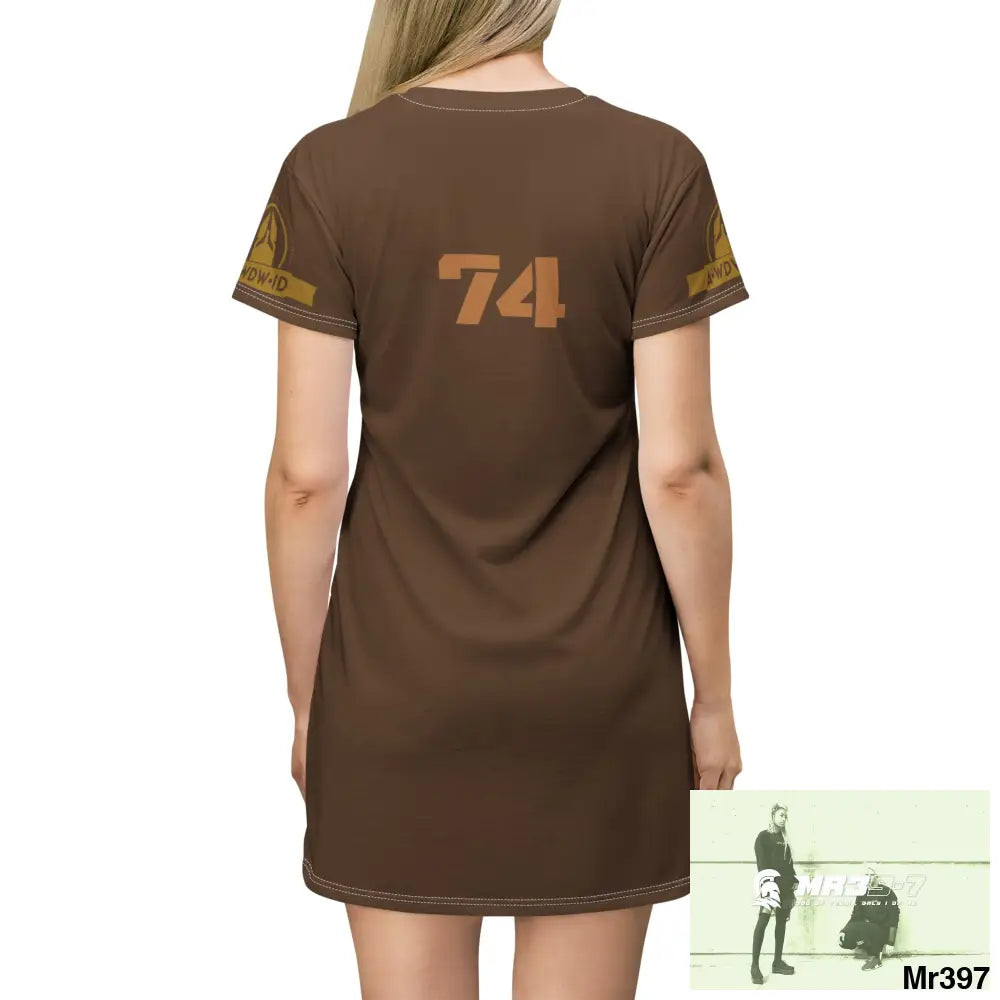 A Who Dares Wins ID RSF T-Shirt Dress (AOP) All Over Prints