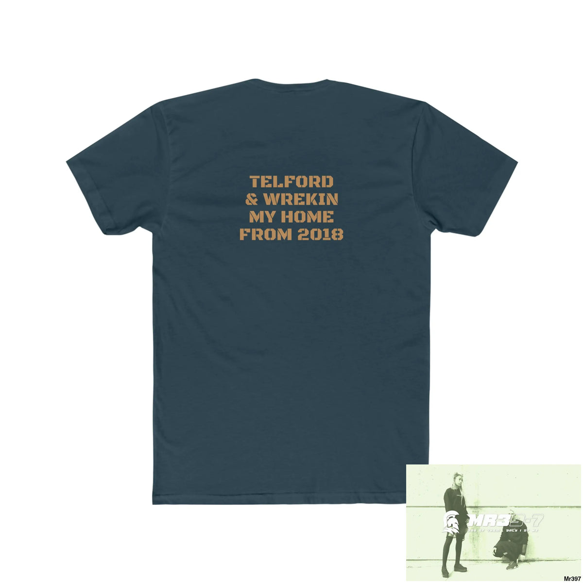 A Who Dares Wins ID RSF Telford & Wrekin -My home 2018 - Men’s Cotton Crew Tee T-Shirt