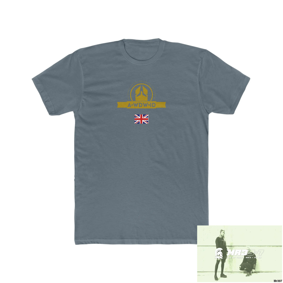 A Who Dares Wins ID -RSF Thailand 02-16 Men’s Cotton Crew Tee Solid Indigo / S T-Shirt