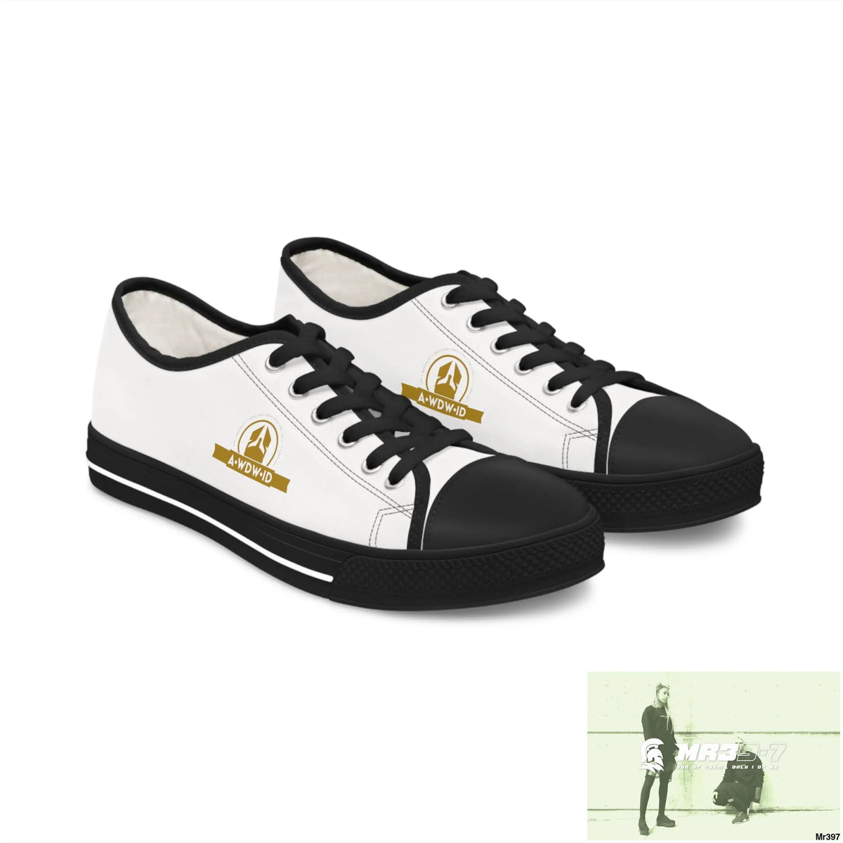 A Who Dares Wins ID Women’s Low Top Sneakers US 5.5 / Black sole Shoes
