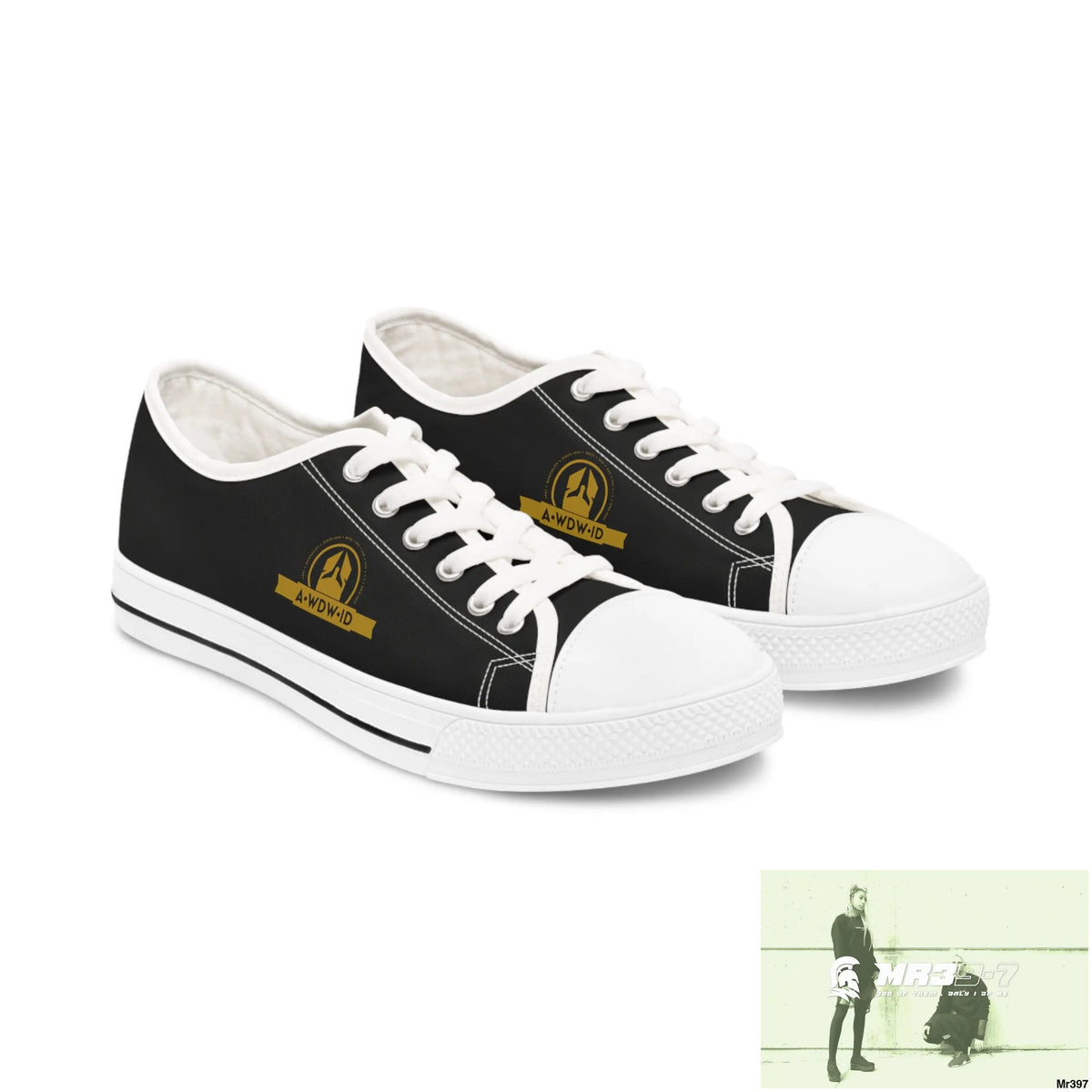 A Who Dares Wins ID Women’s Low Top Sneakers US 5.5 / White sole Shoes