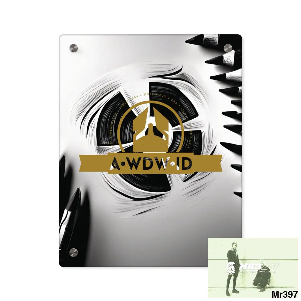 A Who Dares Wins in blind 2014 (ID) RSF Military G Radiation blast Acrylic Wall Art Panels 11″ x 14″ (Vertical)