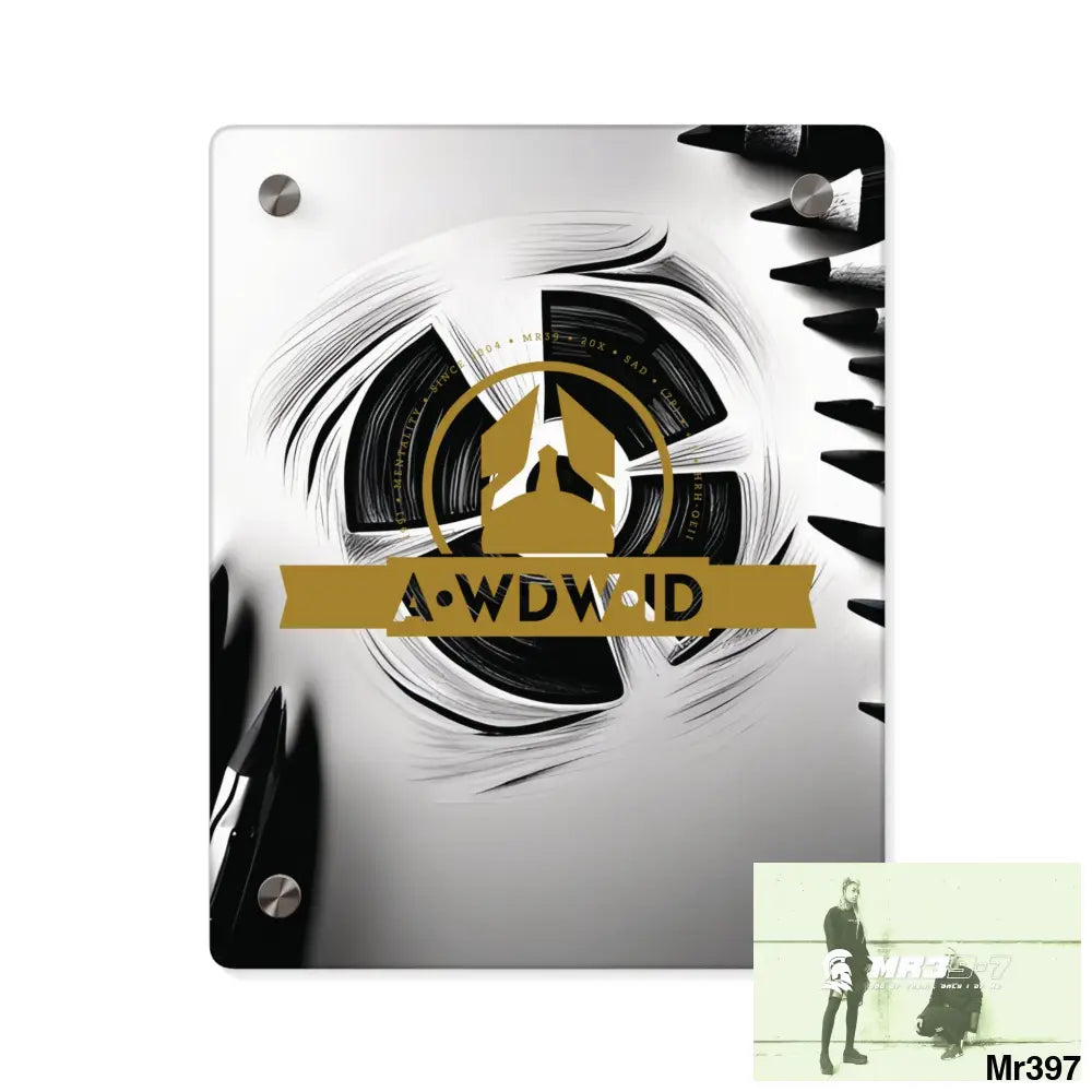 A Who Dares Wins in blind 2014 (ID) RSF Military G Radiation blast Acrylic Wall Art Panels 8″ x 10″ (Vertical) / 0.25’’