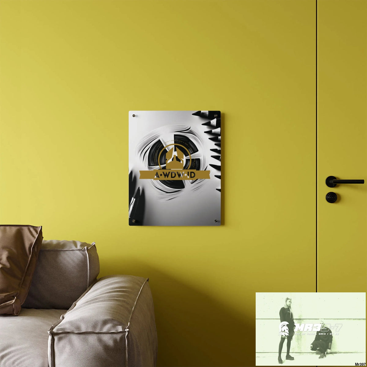 A Who Dares Wins in blind 2014 (ID) RSF Military G Radiation blast Acrylic Wall Art Panels Home Decor