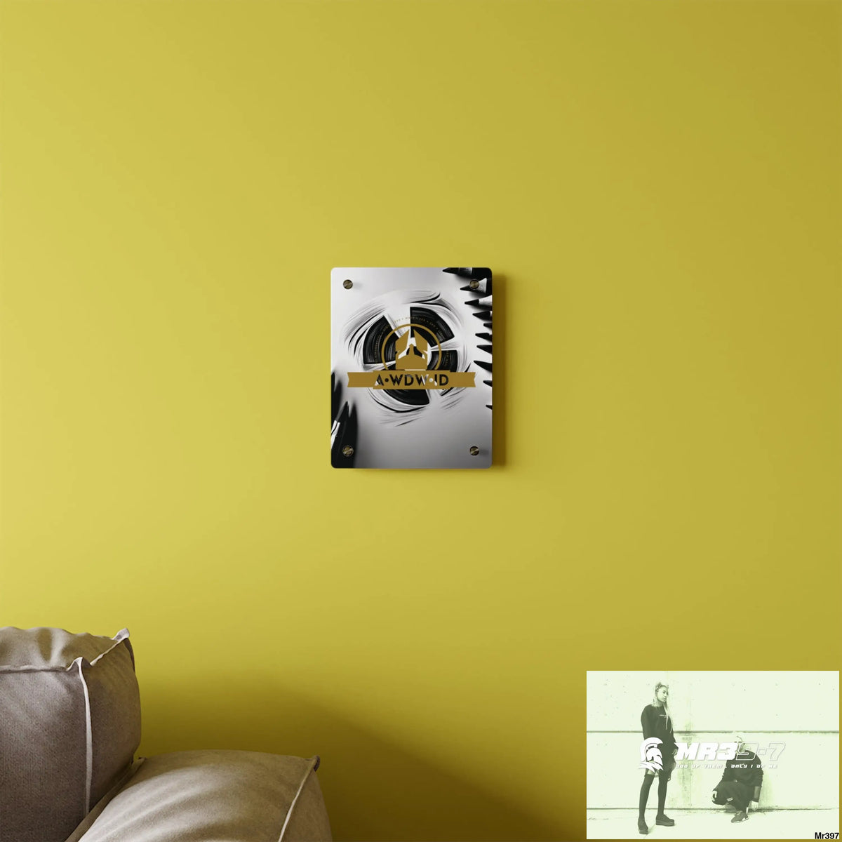 A Who Dares Wins in blind 2014 (ID) RSF Military G Radiation blast Acrylic Wall Art Panels Home Decor