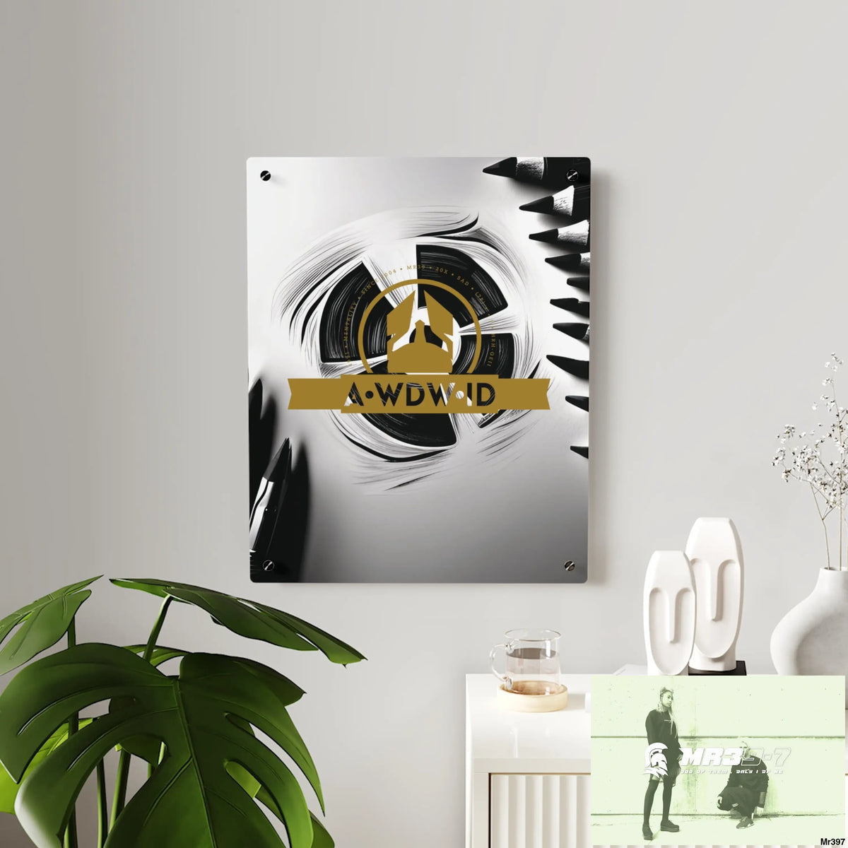 A Who Dares Wins in blind 2014 (ID) RSF Military G Radiation blast Acrylic Wall Art Panels Home Decor