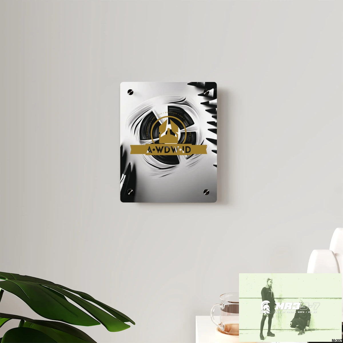 A Who Dares Wins in blind 2014 (ID) RSF Military G Radiation blast Acrylic Wall Art Panels Home Decor