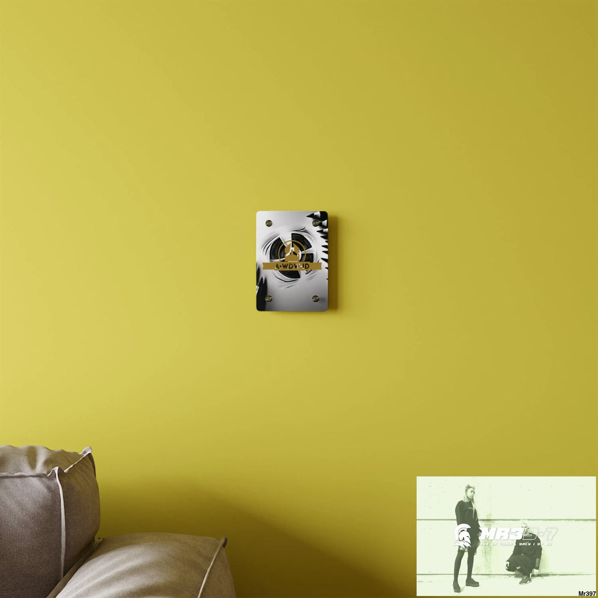 A Who Dares Wins in blind 2014 (ID) RSF Military G Radiation blast Acrylic Wall Art Panels Home Decor