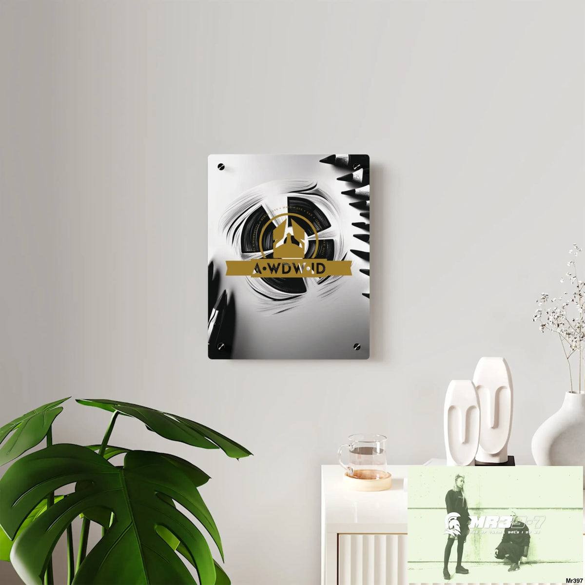 A Who Dares Wins in blind 2014 (ID) RSF Military G Radiation blast Acrylic Wall Art Panels Home Decor