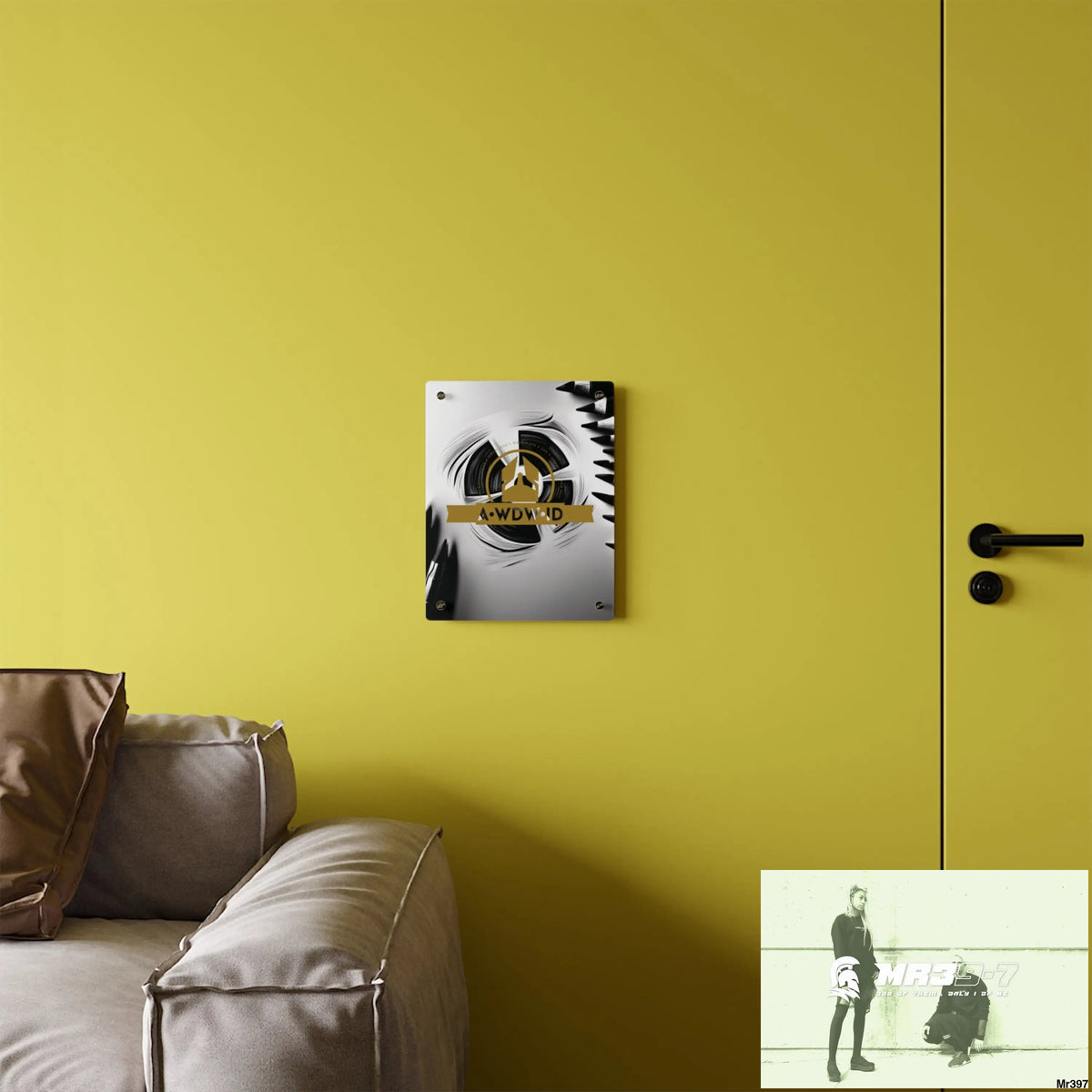 A Who Dares Wins in blind 2014 (ID) RSF Military G Radiation blast Acrylic Wall Art Panels Home Decor