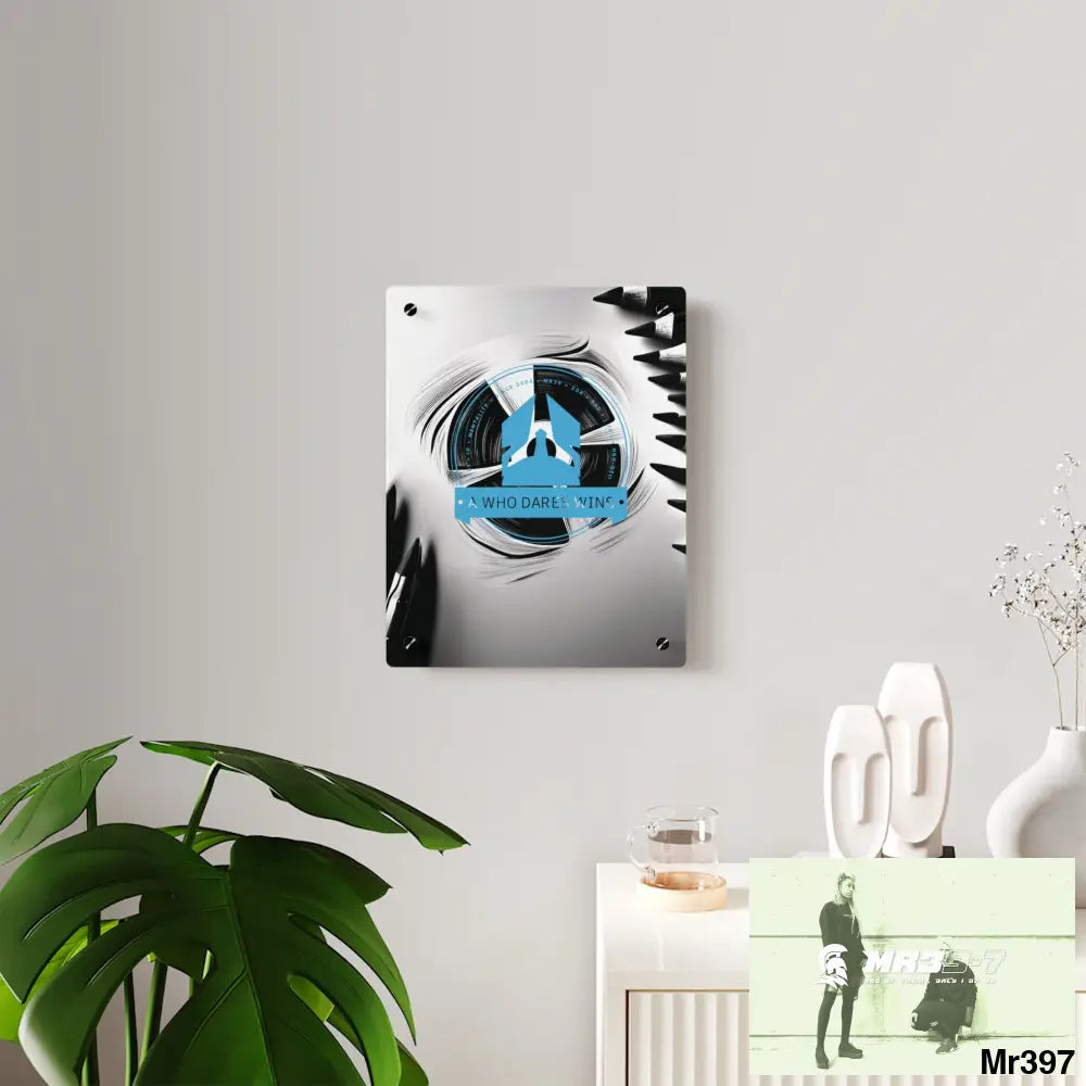 A Who Dares Wins in blind 2014 Military G Radiation blast Acrylic Wall Art Panels Home Decor