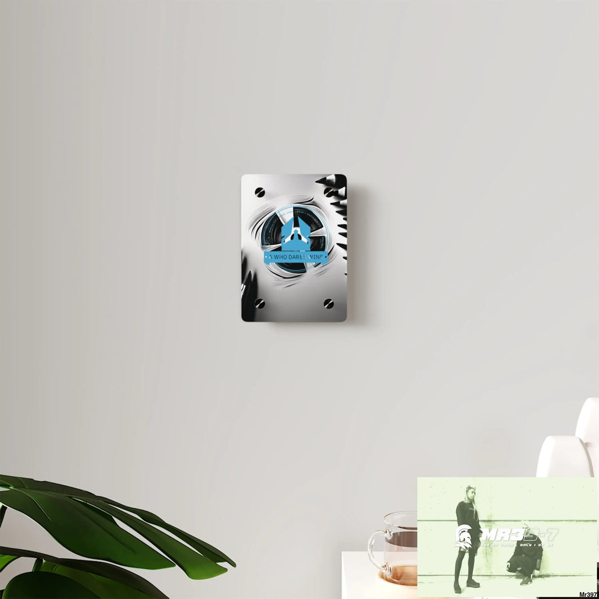 A Who Dares Wins in blind 2014 Military G Radiation blast Acrylic Wall Art Panels Home Decor