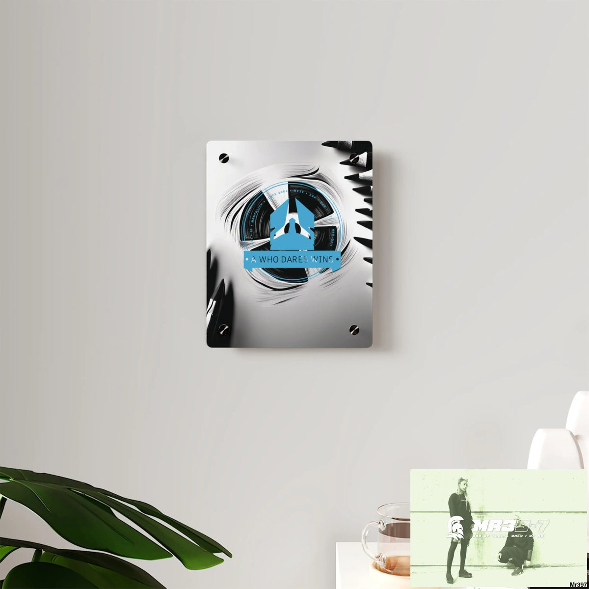 A Who Dares Wins in blind 2014 Military G Radiation blast Acrylic Wall Art Panels Home Decor