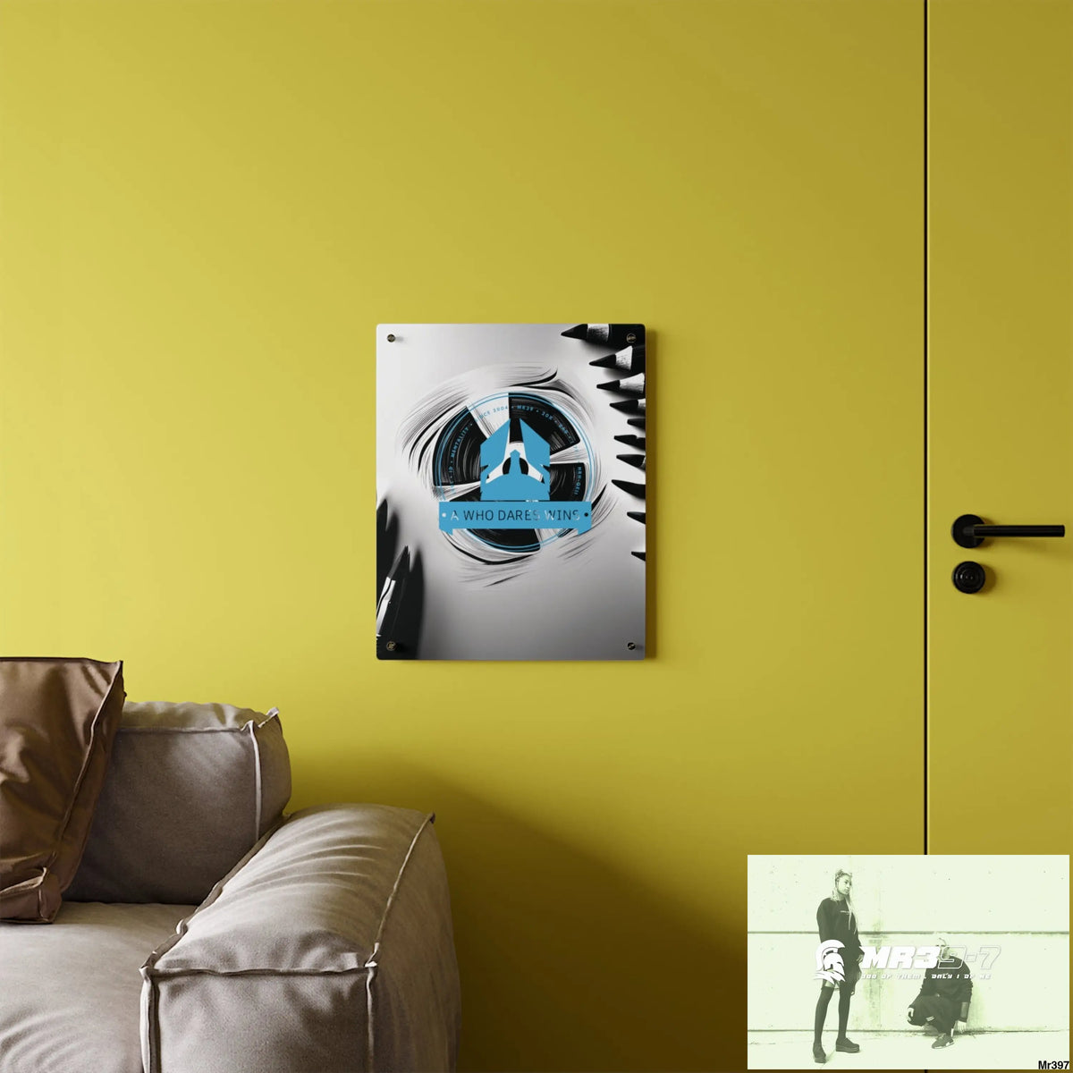 A Who Dares Wins in blind 2014 Military G Radiation blast Acrylic Wall Art Panels Home Decor