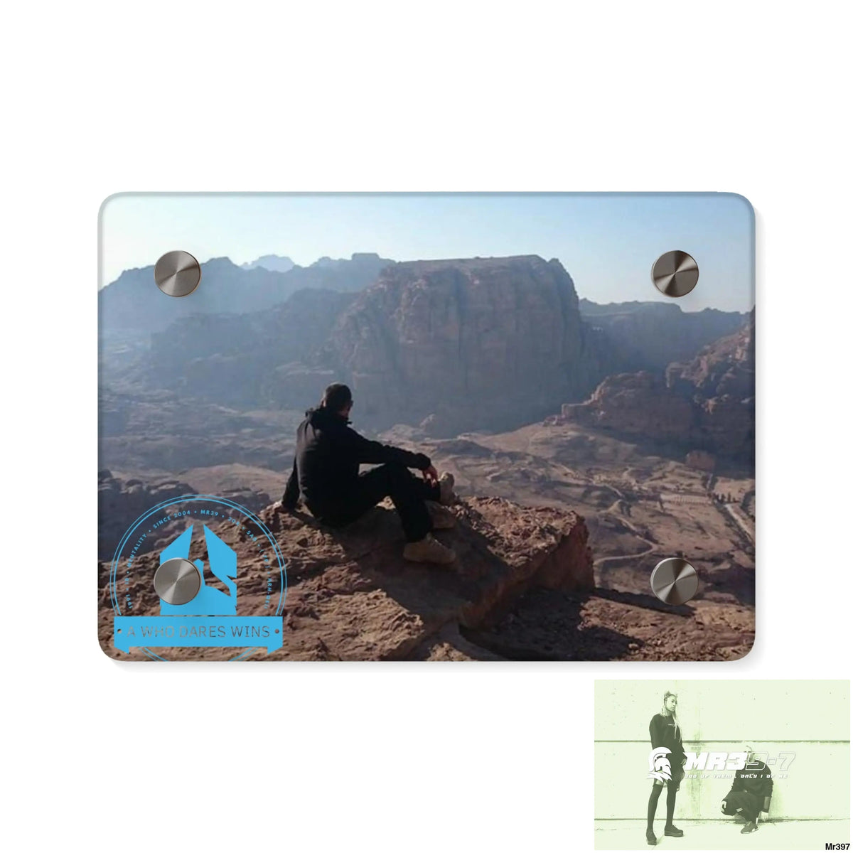 A Who Dares Wins Jordan Break from Madness 2014 Acrylic Wall Art Panels 7’’ x 5’’ (Horizontal) / 0.25’’ Home Decor