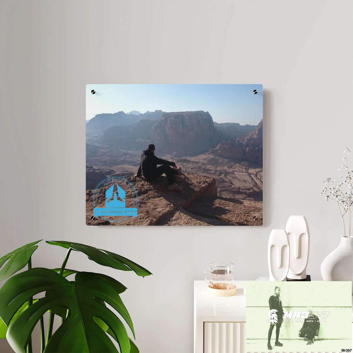 A Who Dares Wins Jordan Break from Madness 2014 Acrylic Wall Art Panels Home Decor