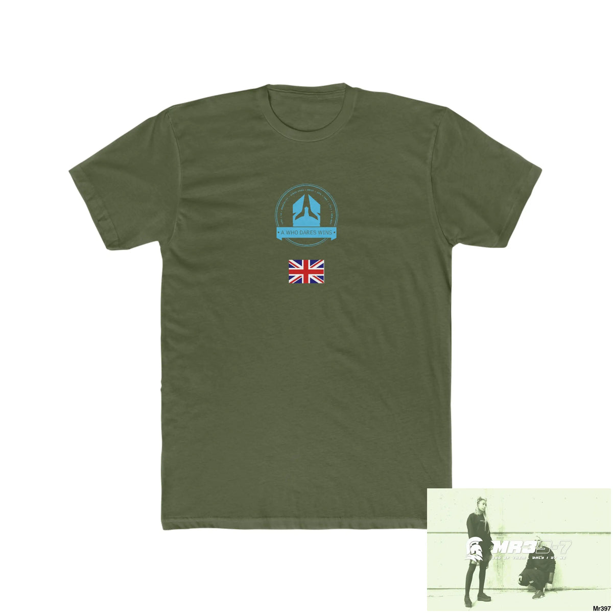 A Who Dares Wins Kenya 2015 Men’s Cotton Crew Tee Solid Military Green / XS T-Shirt