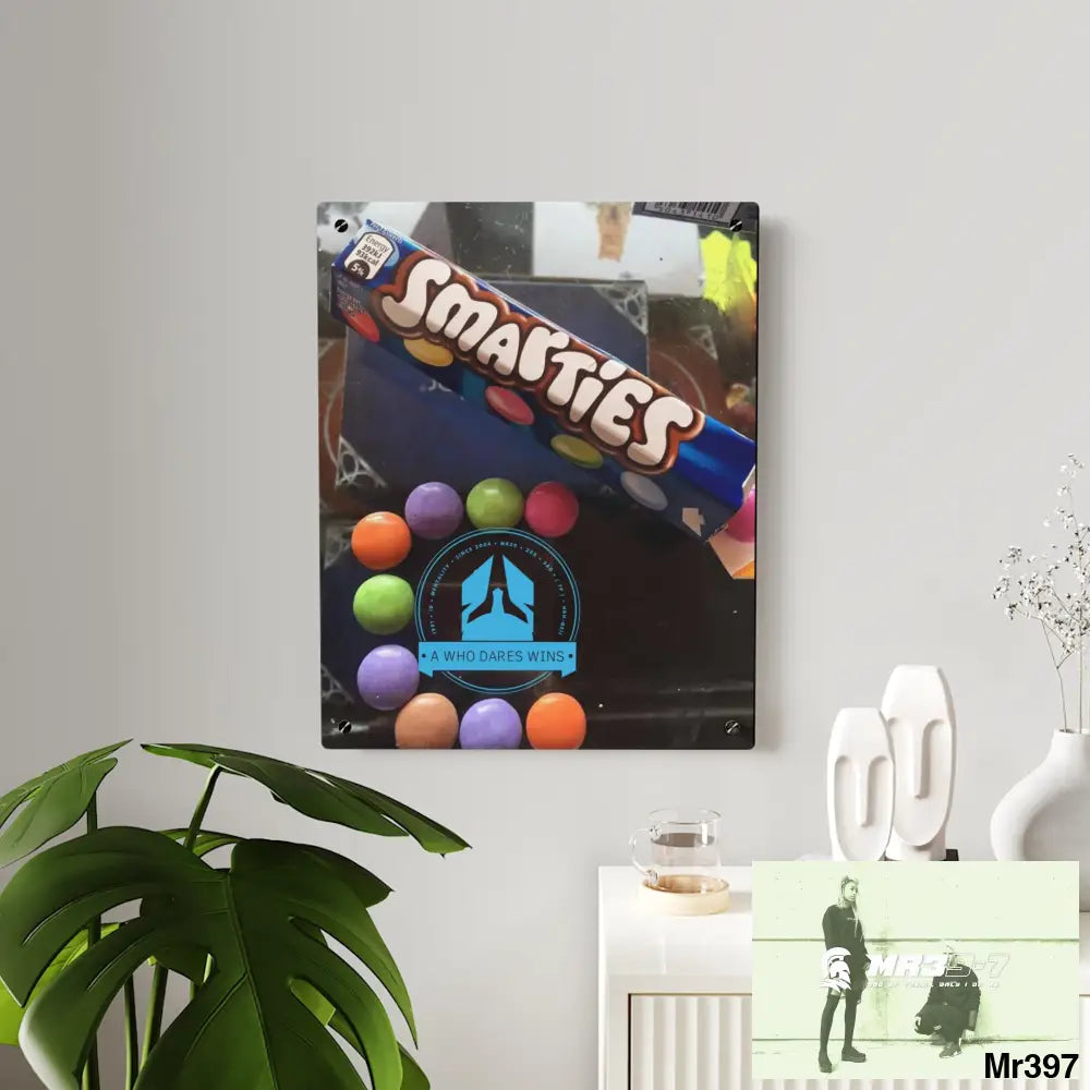 A Who Dares Wins Kenya into Barmouth Off Train 2015.C3D Smarties Acrylic Wall Art Panels Home Decor