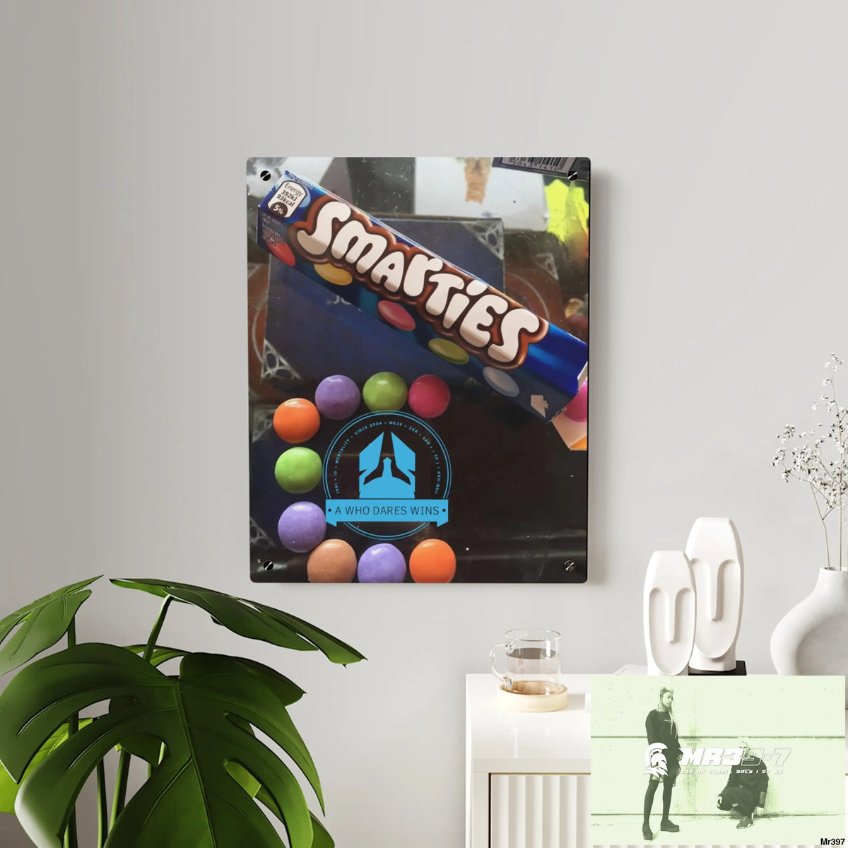 A Who Dares Wins Kenya into Barmouth Off Train 2015.C3D Smarties Acrylic Wall Art Panels Home Decor