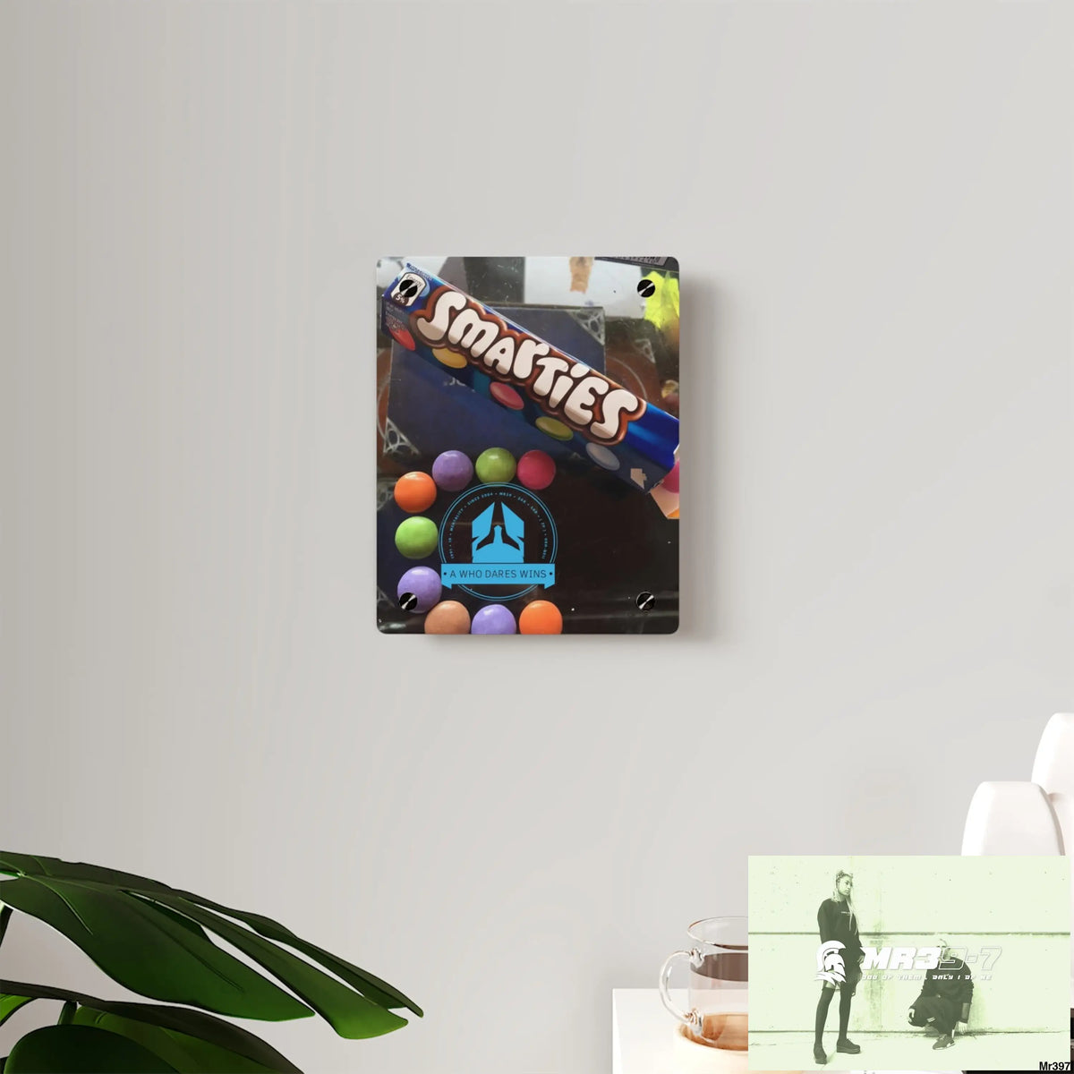 A Who Dares Wins Kenya into Barmouth Off Train 2015.C3D Smarties Acrylic Wall Art Panels Home Decor