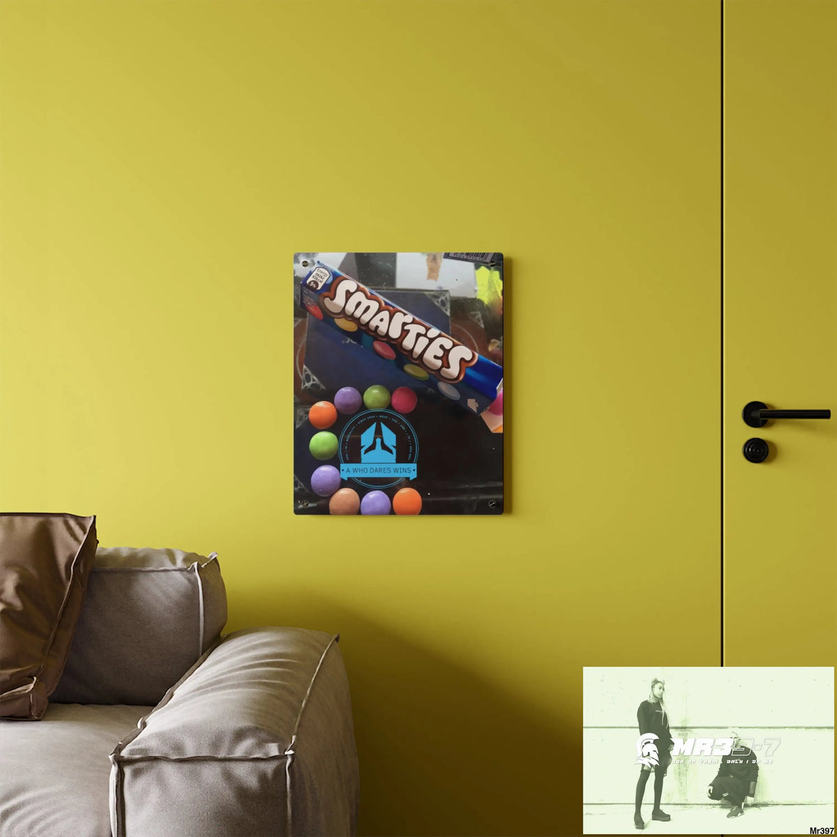 A Who Dares Wins Kenya into Barmouth Off Train 2015.C3D Smarties Acrylic Wall Art Panels Home Decor
