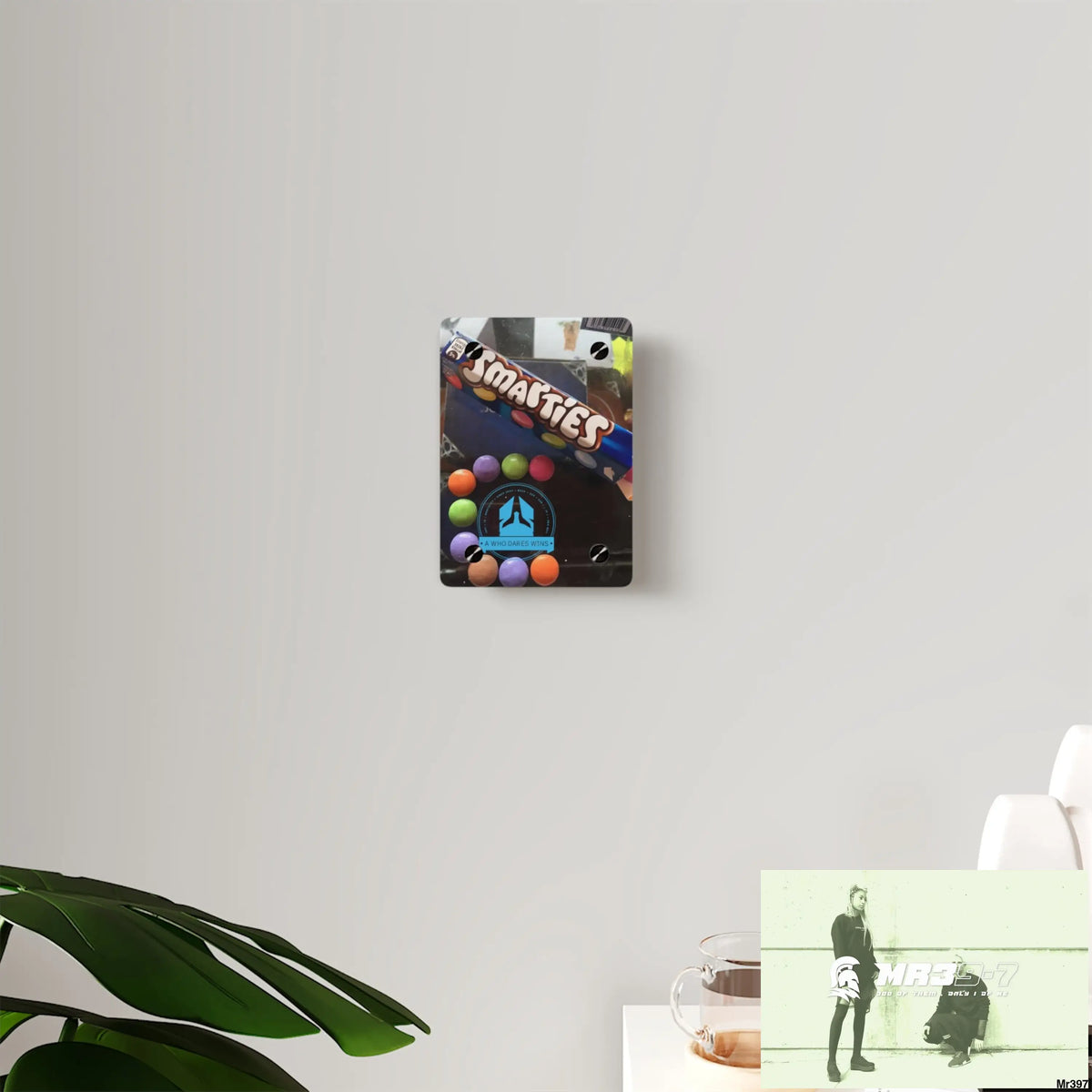 A Who Dares Wins Kenya into Barmouth Off Train 2015.C3D Smarties Acrylic Wall Art Panels Home Decor