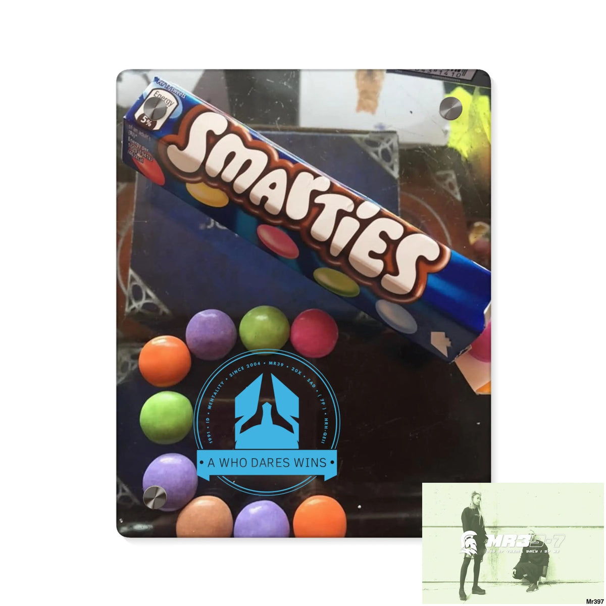 A Who Dares Wins Kenya into Barmouth Off Train 2015.C3D Smarties Acrylic Wall Art Panels 8″ x 10″ (Vertical) / 0.25’’