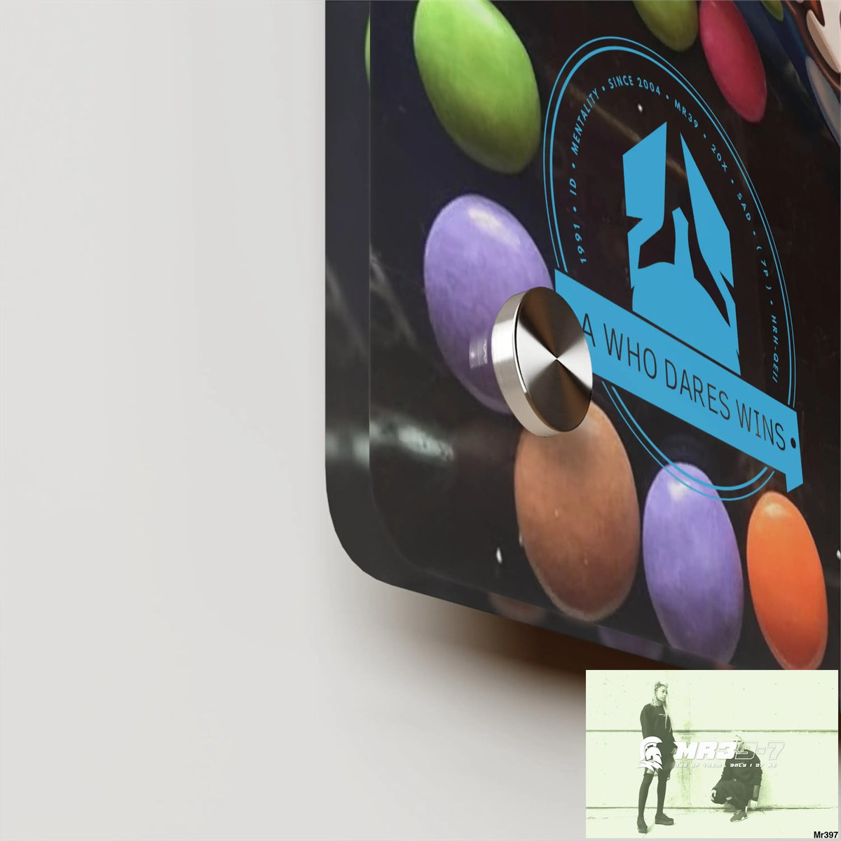 A Who Dares Wins Kenya into Barmouth Off Train 2015.C3D Smarties Acrylic Wall Art Panels Home Decor