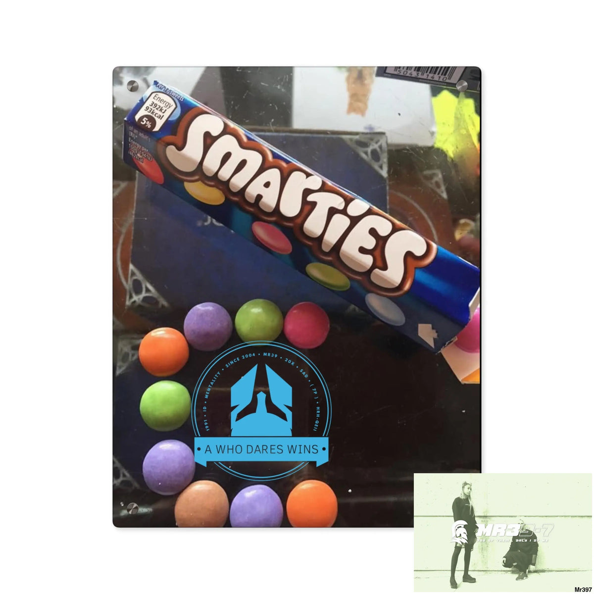 A Who Dares Wins Kenya into Barmouth Off Train 2015.C3D Smarties Acrylic Wall Art Panels 16″ x 20″ (Vertical) / 0.25’’