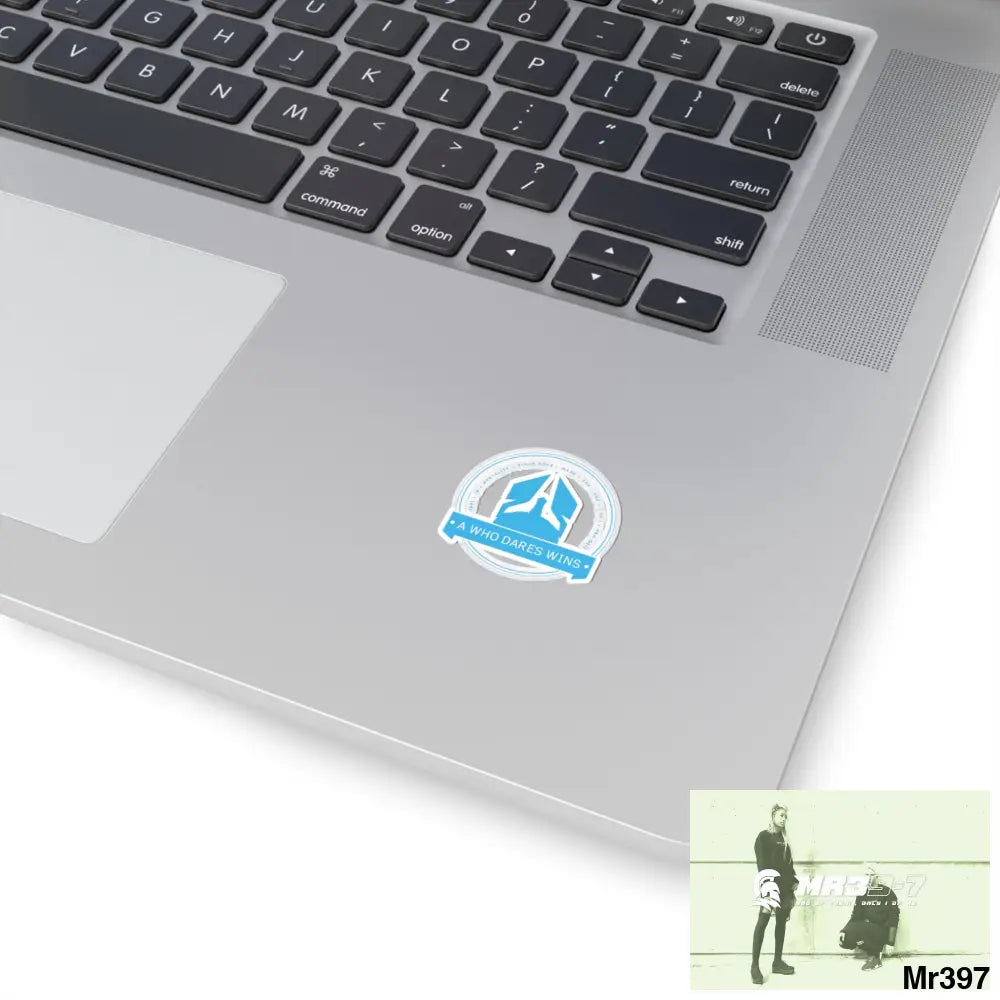 A Who Dares Wins Kiss-Cut Stickers Paper products