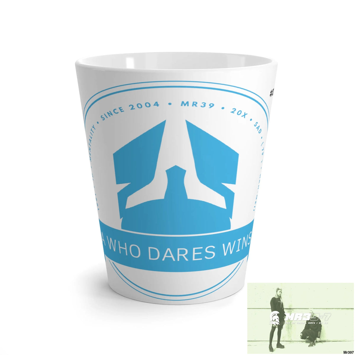 A Who Dares Wins Latte Mug I7MI6A1London 12oz Mug