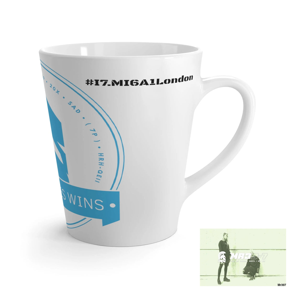 A Who Dares Wins Latte Mug I7MI6A1London 12oz Mug
