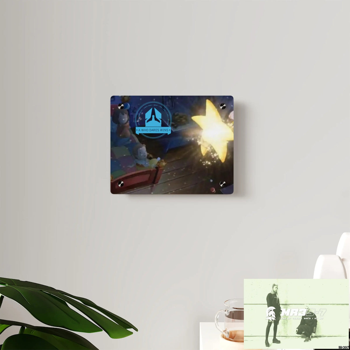 A Who Dares Wins Laura’s Star Acrylic Wall Art Panels Home Decor