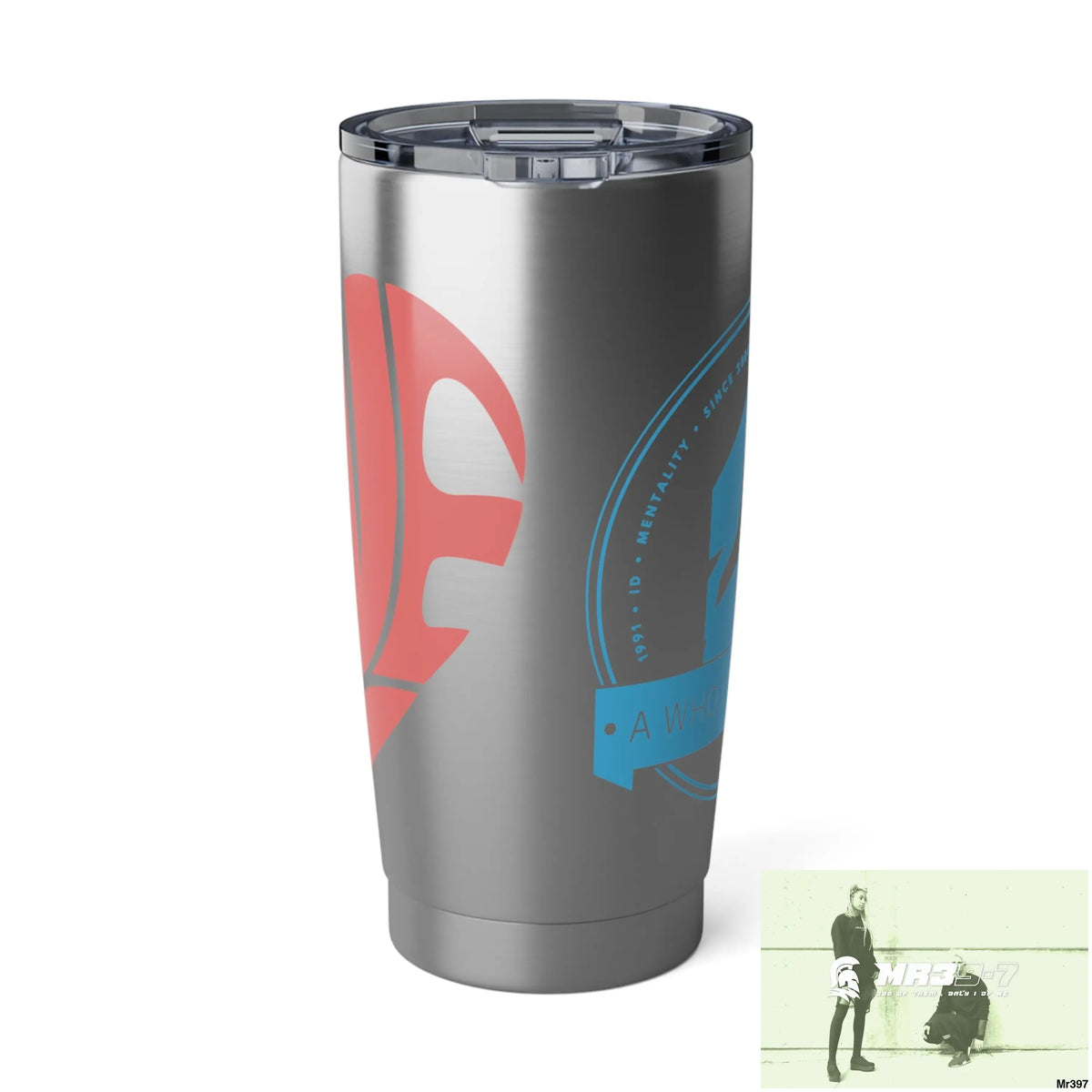 A Who Dares Wins Love Vagabond 20oz Tumbler 20oz / Silver Mug