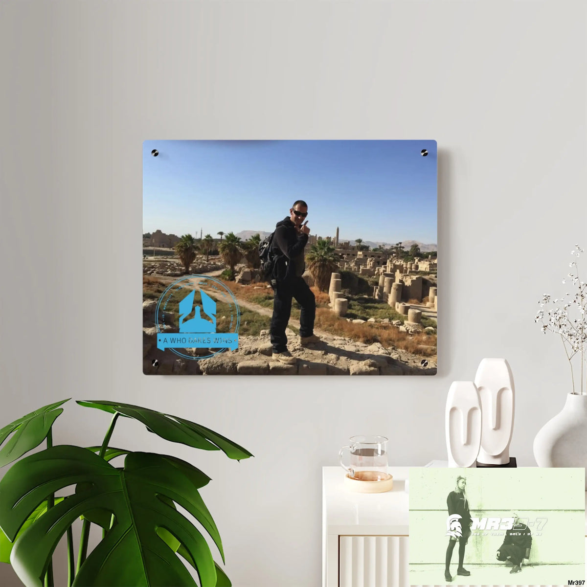 A Who Dares Wins Luxor Temples heading to Kenya • Acrylic Wall Art Panels Home Decor