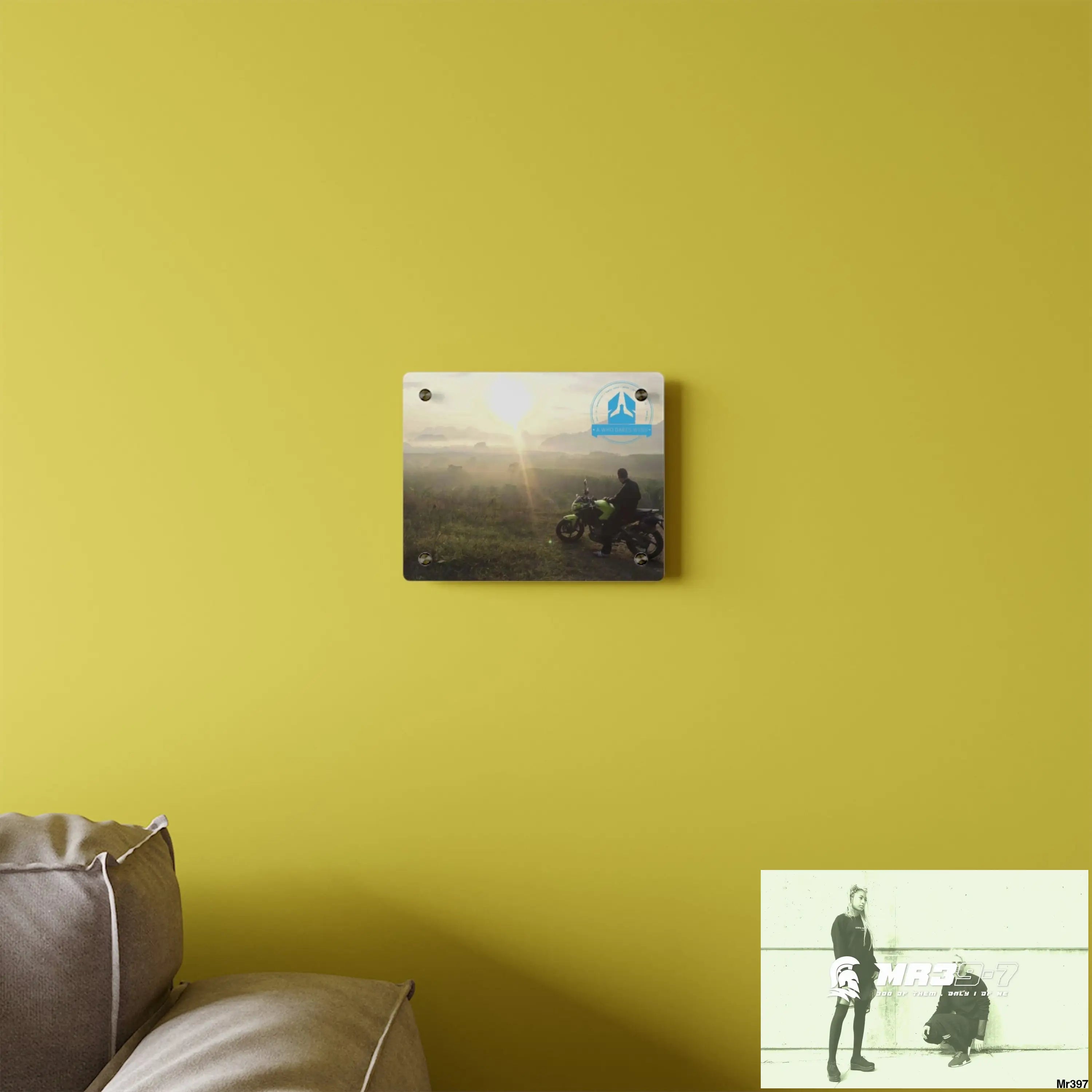 A Who Dares Wins Mentality All over Thailand 2016 owning Hell Acrylic Wall Art Panels Home Decor