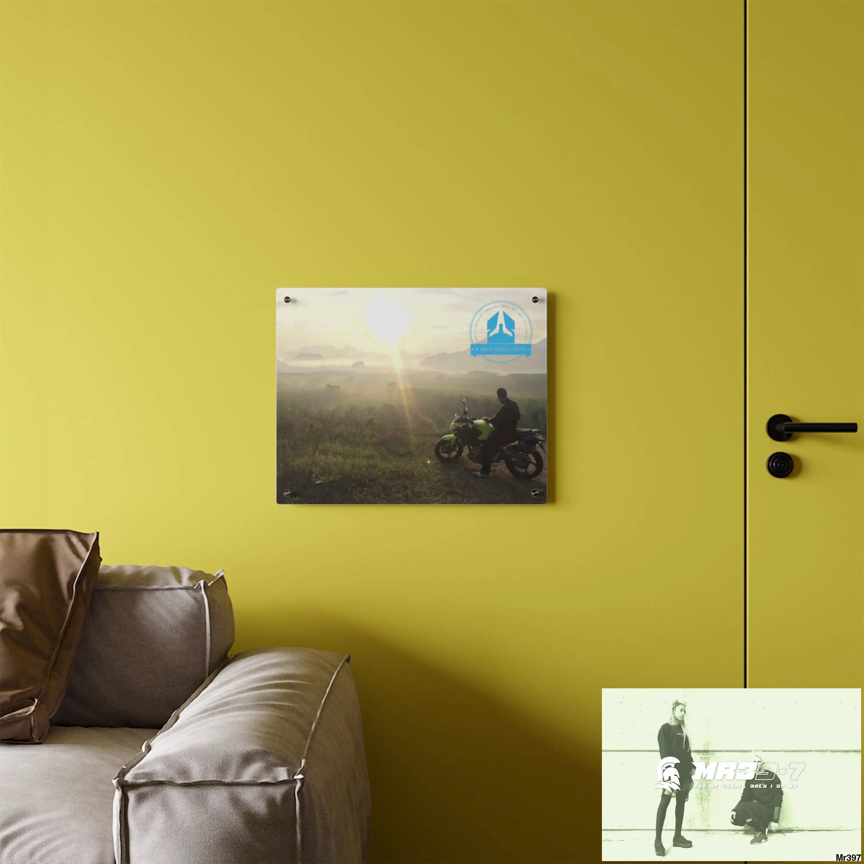 A Who Dares Wins Mentality All over Thailand 2016 owning Hell Acrylic Wall Art Panels Home Decor