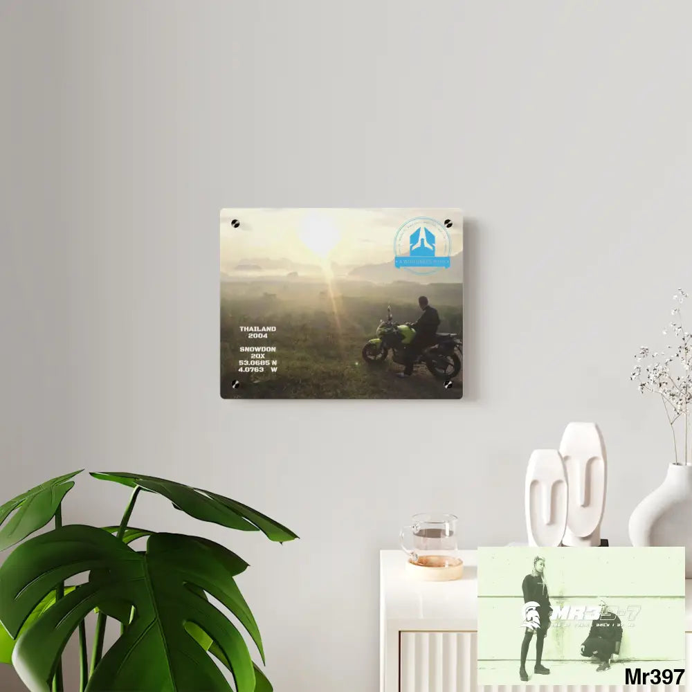 Copy of A Who Dares Wins Mentality All over Thailand 2016 owning Hell Acrylic Wall Art Panels Home Decor