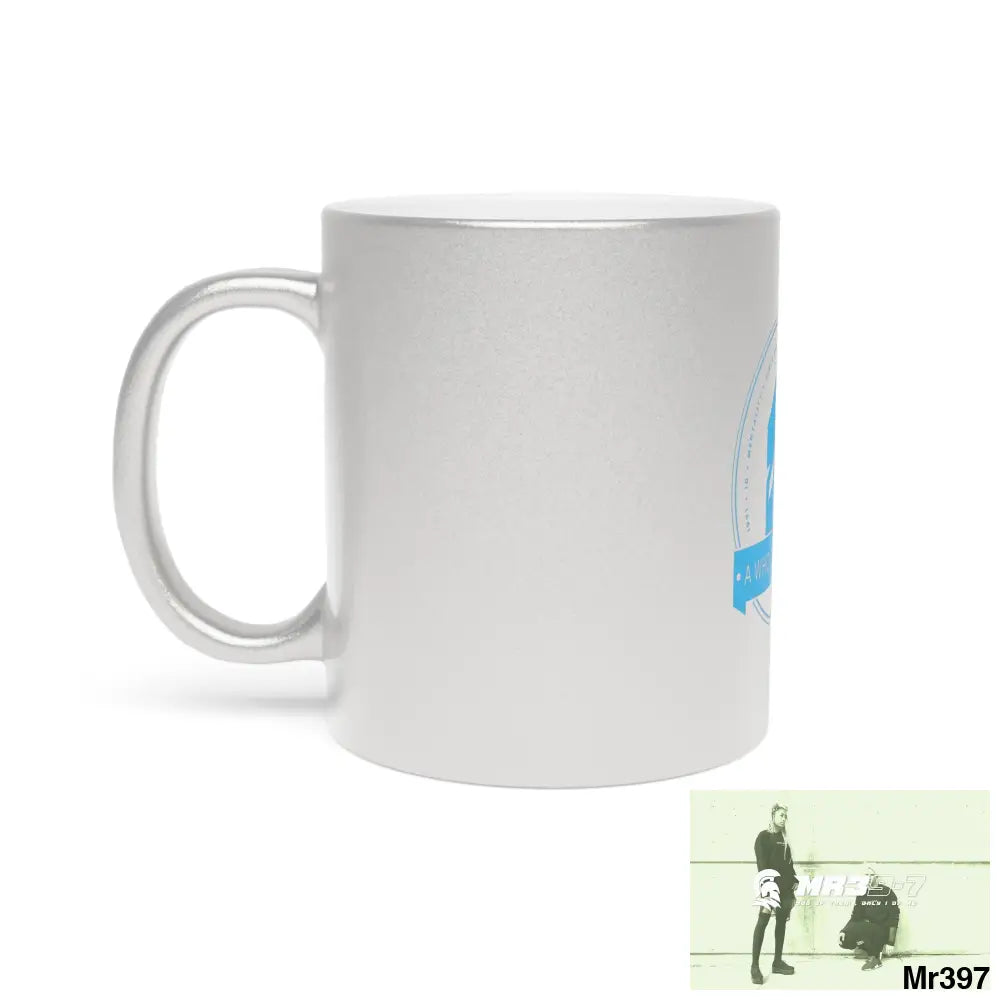 A Who Dares Wins Metallic Mug (Silver\Gold) Mug